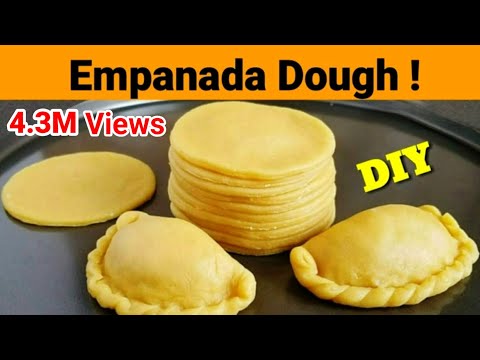 Homemade EMPANADA DOUGH | How to make Empanada Dough | Easy Empanada Dough Recipe