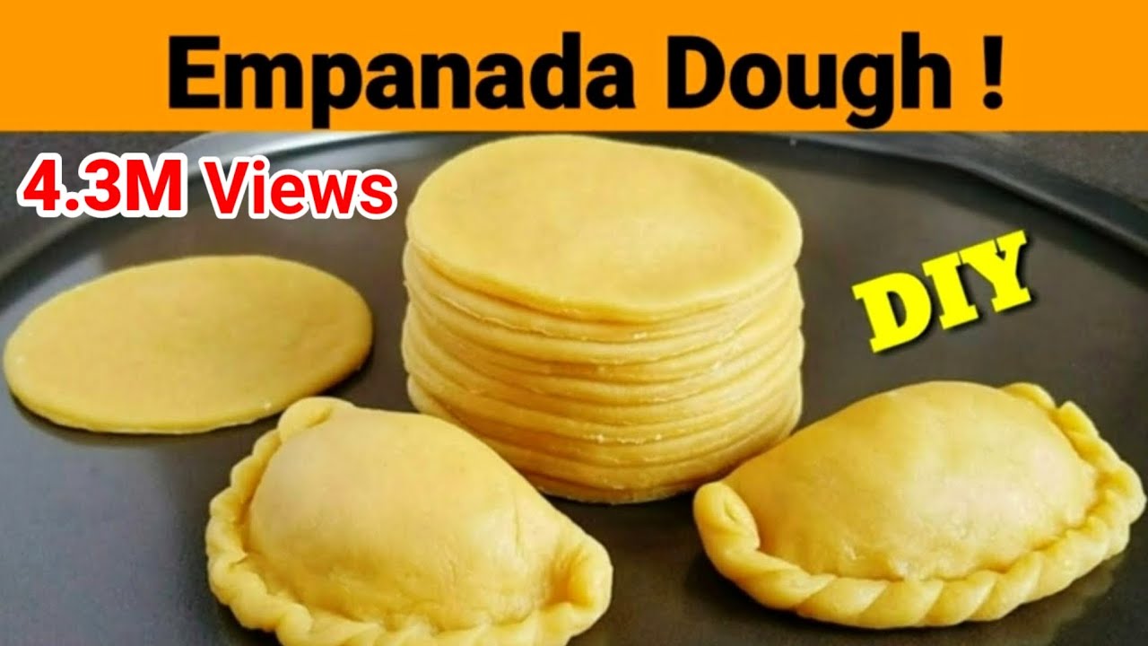 Homemade EMPANADA DOUGH | How to make Empanada Dough | Easy Empanada Dough Recipe