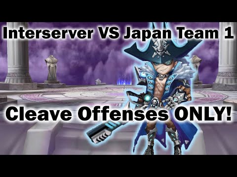 Interserver Team 1 - Cleave Offenses only vs Japan Server - Summoners War