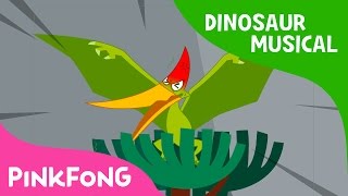 Pteranodon, the Chatterbox | Dinosaur Musical | Pinkfong Stories for Children