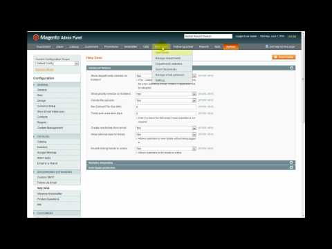 Help Desk Ultimate Magento Extension Video Guide - Part 1