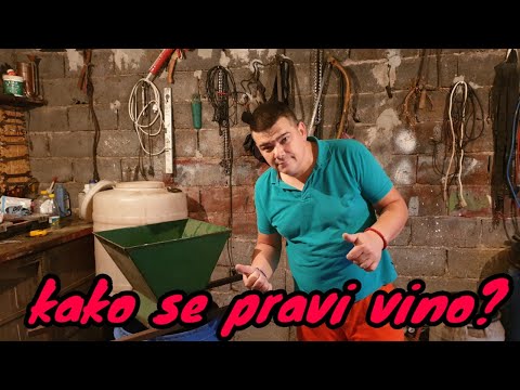 🍷KAKO SE PRAVI DOMACE VINO🍷