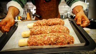 [정육왕x농식품부] 돼지고기와 소고기의 콜라보 가래떡갈비 만드는 법!