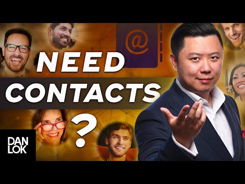 How Do You Get Contacts When You're Just Getting Started?
