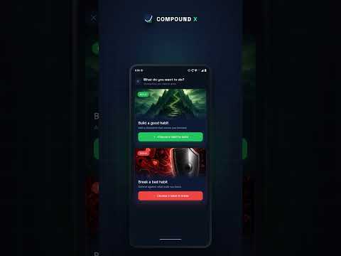 Compound X: Habit Tracker video thumbnail