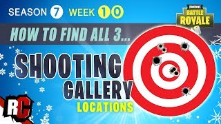 Fortnite All Shooting Galleries Website Sharing The Best Video - fortnite week 10 all shooting gallery locations season 7 how to get a score of
