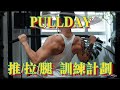 [訓練計劃] Pull Day訓練計劃 | Kenneth Kung