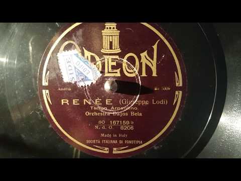 orchestra dajos bela - renee - 78 rpm