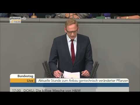 Aktuelle Stunde: Anbauverbot für Genpflanzen mit Christian Schmidt am 25.02.2015