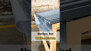 With this, who would install asphalt shingle roofs? #aluminum #aluminumroof #metalroof #roof