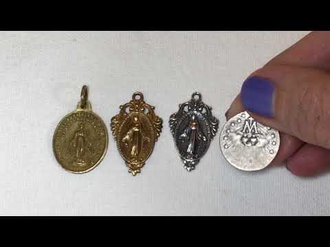 The miraculous medal rosa mystica catholic medals