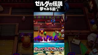 やってる事怖いよ？  #ゼルダの伝説 夢をみる島 #夢を見る島  #ゼルダの伝説 #ゲーム実況 #実況 #Shorts