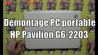 Comment démonter un PC portable HP Pavilion G6-2203