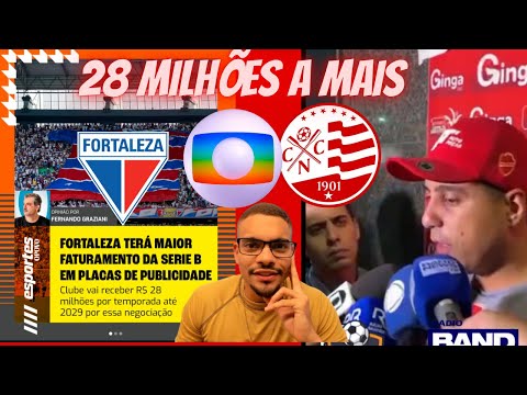 ⚠️URGENTE : SÉRIE B EM COLAPSO ? FORTALEZA LARGA COM 28 MILHÕES A MAIS NA SÉRIE B ! NÁUTICO E GLOBO