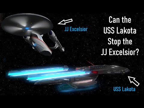 JJ Abram's USS Excelsior TESTS - Prime Universe VS Kelvin - Star Trek Ship Battles