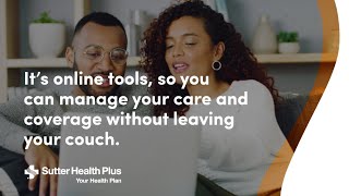Sutter Health Plus: Online Member Tools
