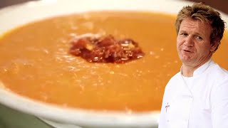 Gordon Ramsay's Roasted Creamy Tomato Soup (Fresh Tomatoes)