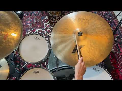 RARE Zildjian BILL STEWART 24” K CUSTOM DRY COMPLEX Ride 2924 g AMAZING! Collectible! image 7