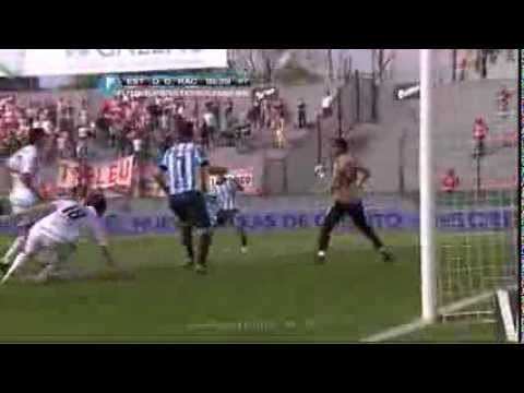 Remate De Paul. Estudiantes 0 - Racing 0. Fecha 11. Torneo Inicial 2013. Fútbol Para Todos