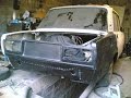 Кузовной ремонт и покраска в чёрный матовый ВАЗ 2105 