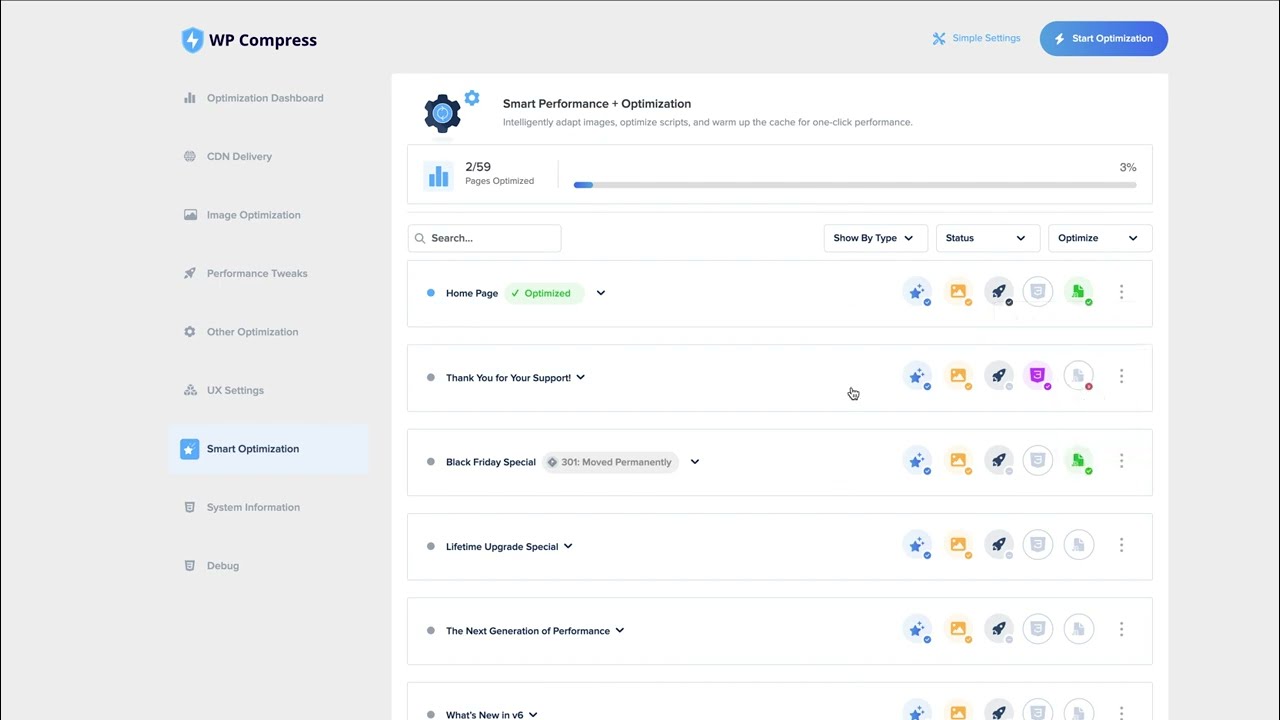 Enable or Disable Features or Scripts Per Page (Smart Page Rules) - WP Compress