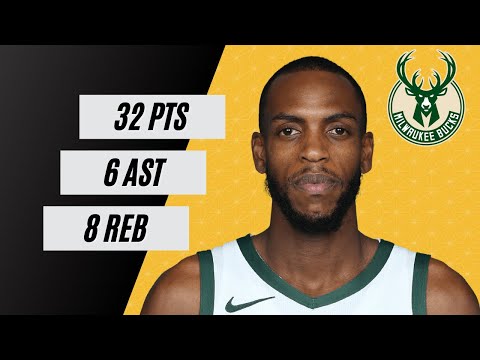 KHRIS MIDDLETON HIGHLIGHTS (32 PTS 6 AST 8 REB) vs SACRAMENTO KINGS