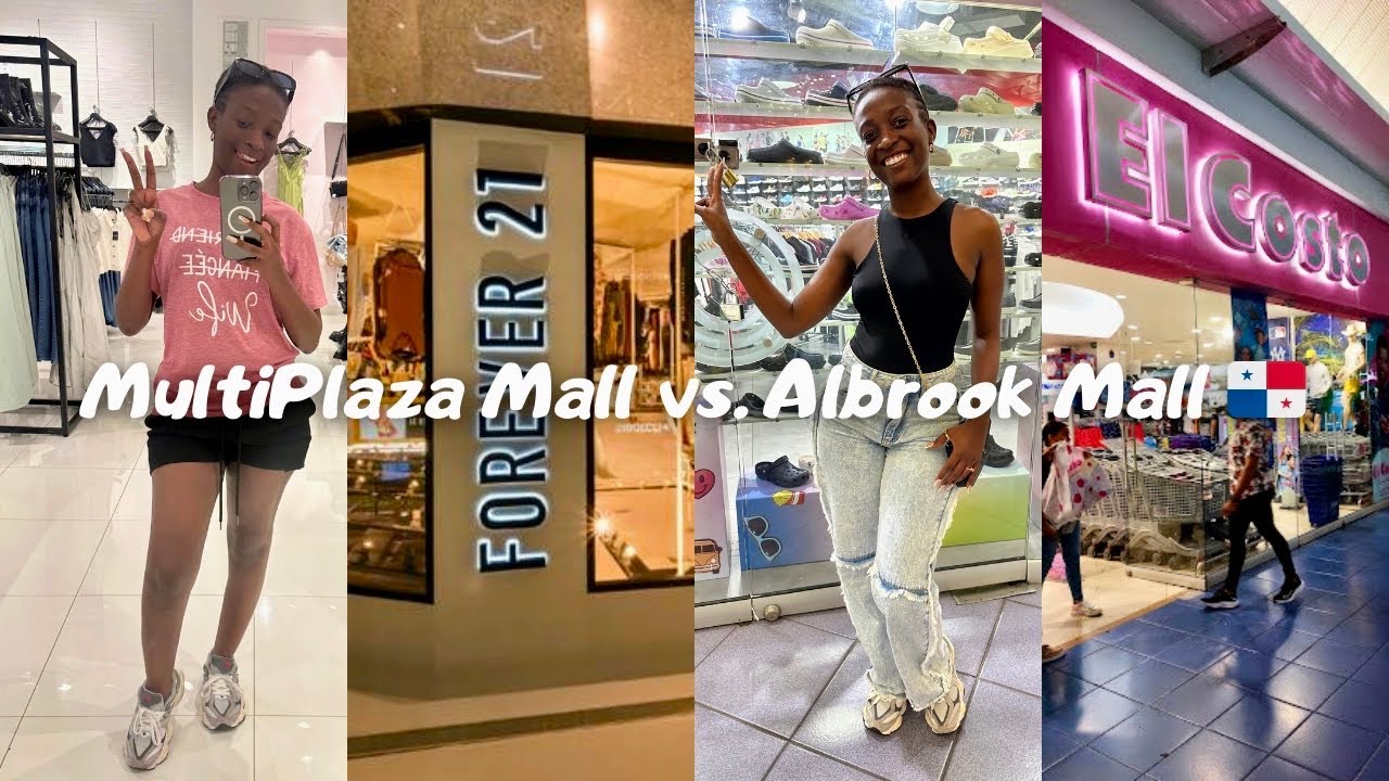 The BIGGEST Malls in Panama City!🇵🇦Shopping at Albrook Mall & Multiplaza Mall!