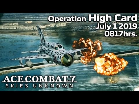 Operation High Card (Mission 5) - Ace Combat 7 In Real Time