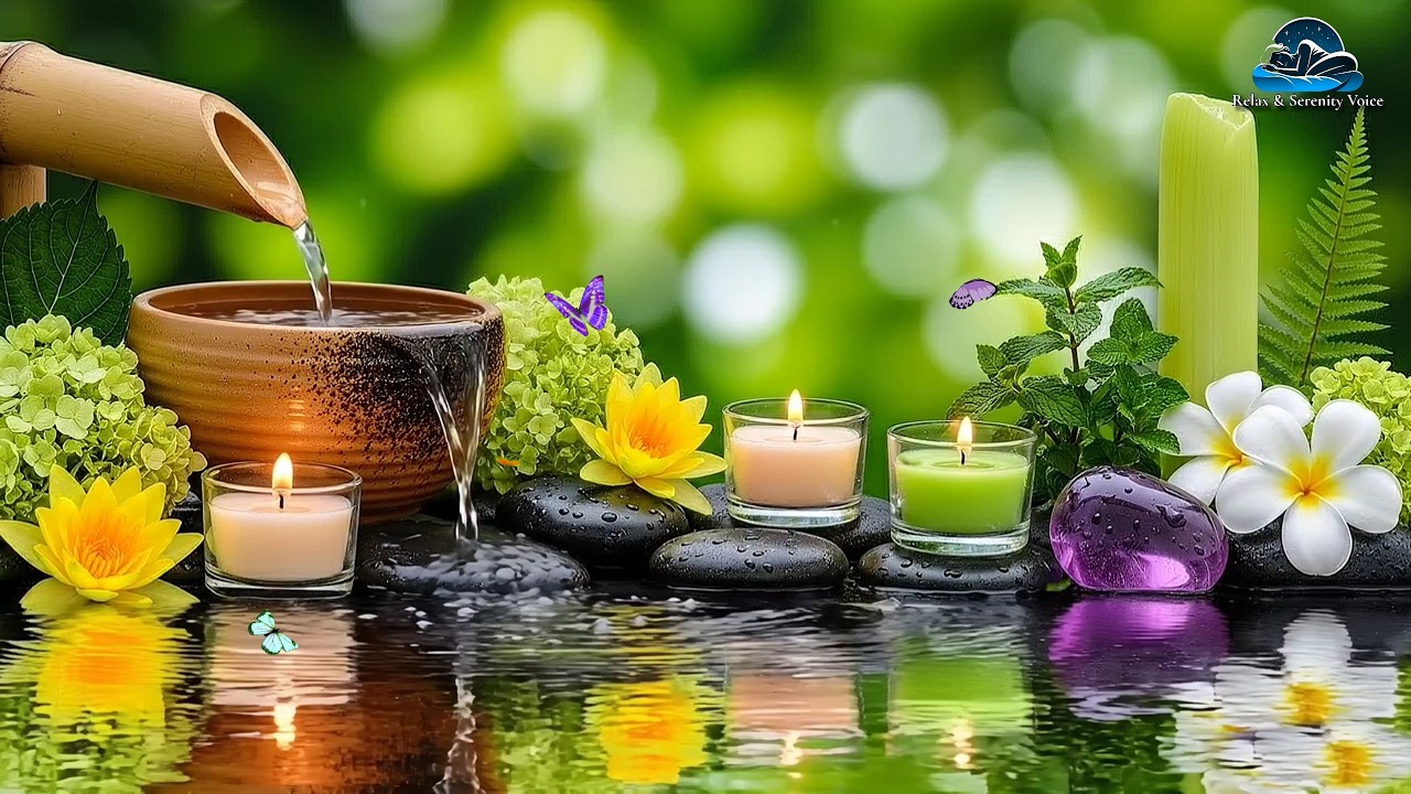 Calm Your Mind 24/7 🌿 Deep Sleep Music with Healing Piano & Water Sounds💧Stress Relief