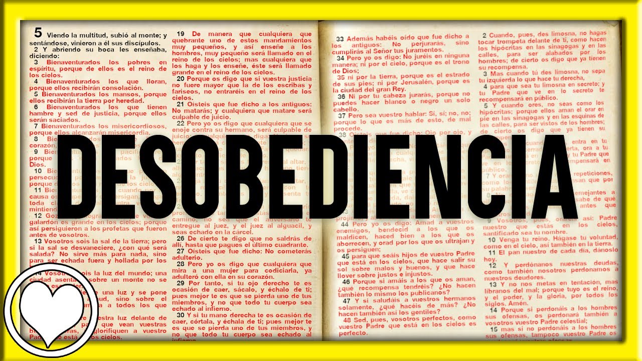 Textos Bíblicos Odiados Por los Cristianos Tibios | LA DESOBEDIENCIA