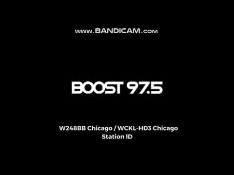 W248BB / WCKL-HD3 97.5: Boost 97.5 - Chicago, IL - Station ID - January, 2022