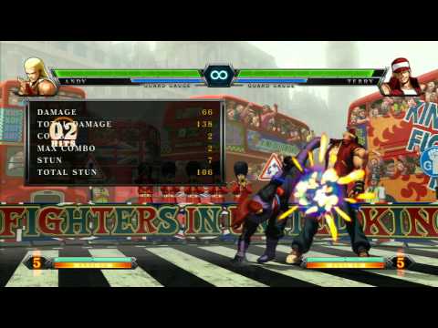 KoFXIII Andy Combo Video by Mienaikage
