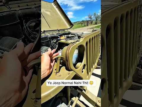 This WWII Jeep Had Secrets Most Modern Cars Don't! 😳🚙 #shorts