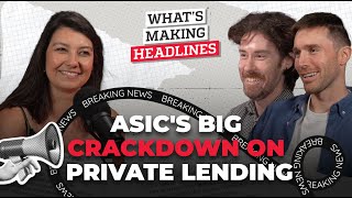 What’s Making Headlines – a crackdown by the regulator