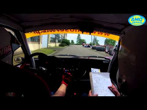 2 Piekarski Rally Sprint 2014 - onboard OS1 Najgrodzki & Najgrodzki Fiat CC by OesRecords