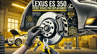 How to Replace Front Brake Pads on a Lexus ES 350 | Step-by-Step DIY Brake Job!