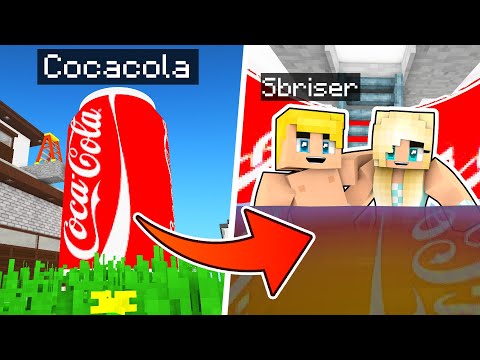 BAGNO Nella LATTINA Di CocaCola GIGANTE! - Famiglia di Minecraft STAGIONE 3