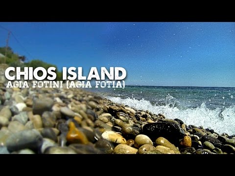 Beach background video - Agia Fotini/Agia Fotia chios