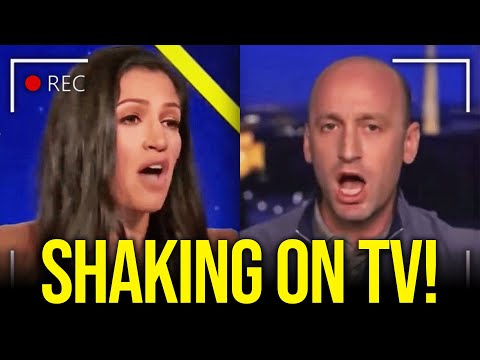 Stephen Miller’s Wife VISIBLY SHAKEN on Live TV