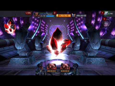 x4 5 Star Crystal Opening | Marvel Contest of Champions