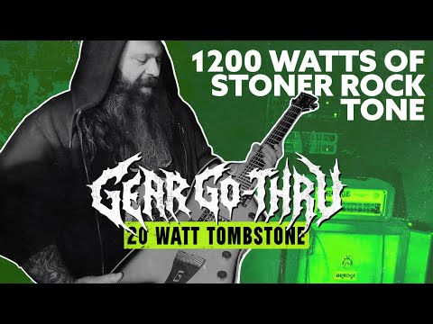 The Secrets of Crushing Stoner Rock Guitar Tone with 20 WATT TOMBSTONE - Guitar Gear Rig Rundown