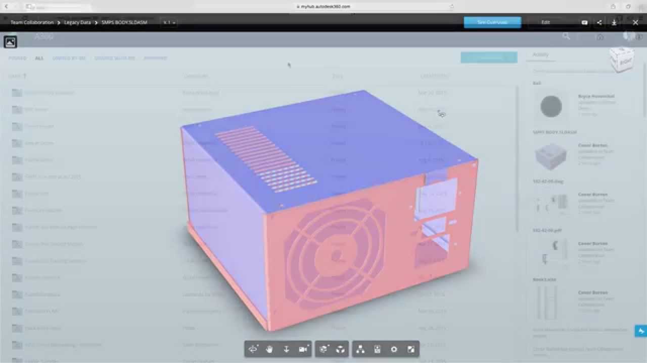 Collaborate and Manage Data using A360 and Fusion 360
