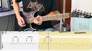 METALLICA - Murder One Full Guitar Lesson w/ TABS