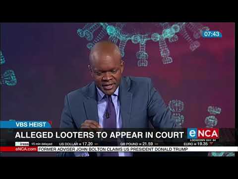 Alleged looters to appear in court