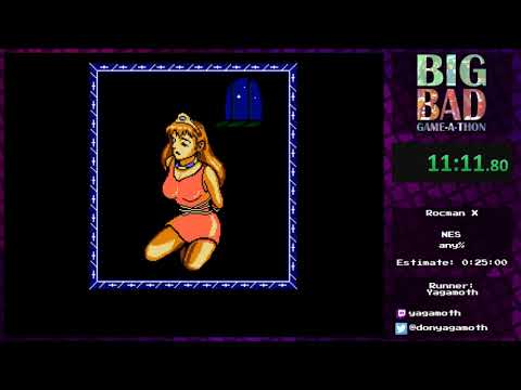 Big Bad Game-a-thon 2017 - Rocman X by Yagamoth