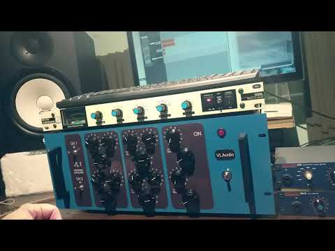 cadena analogica - mix bus -  VL1 EQ (PULTEC) + GSSL compressor (bucci)