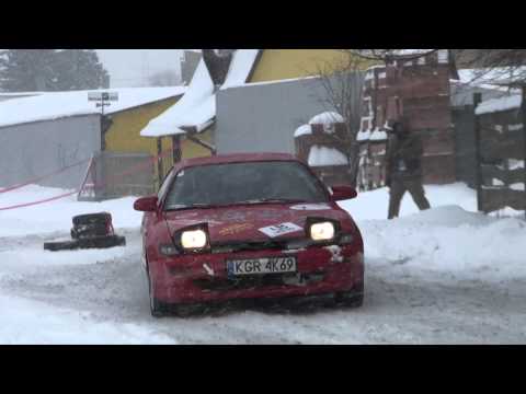 M. Galant  / R. Zięba - Toyota Celica - KJS "Super OeS BARBÓRKA 2010" - 12-12-2010 Biecz