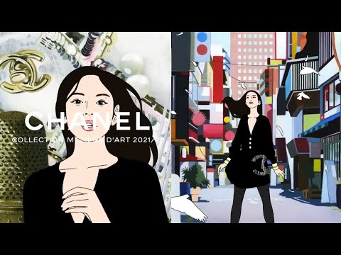 JENNIE Animation for CHANEL 2021-22 Métiers d'art Collection: Lesage at le19M
