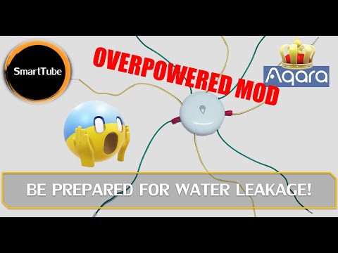 Aqara Water Leak Sensor on Zigbee & Insane MOD. UNBOXING and REVIEW, Home Assistant Xiaomi Home Test