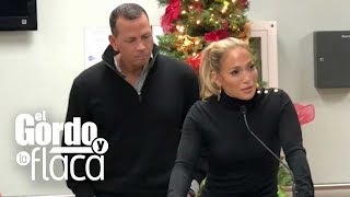 JLo y Alex Rodríguez entregan ayuda a Puerto Rico | GyF